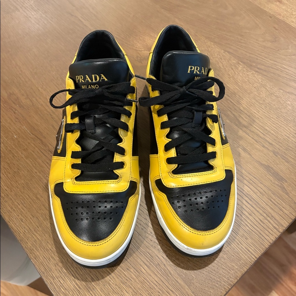 Prada Sneaker Men’s 9 1/2 - Downtown Leather - Picture 2 of 6